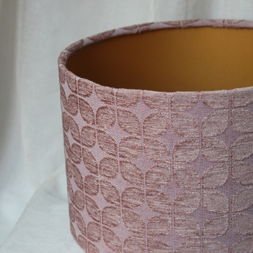 Lampenkap grafisch roze ø30 cm