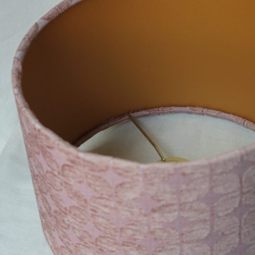 Lampenkap grafisch roze ø30 cm