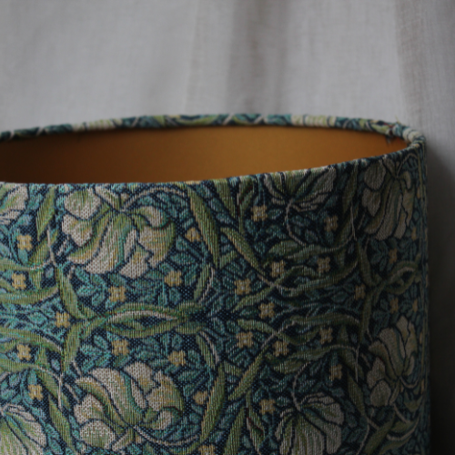 Lampenkap witte bloem ø30 cm