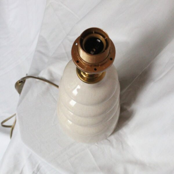 Lampenvoet beige bollen